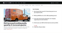 Desktop Screenshot of marketingdive.com